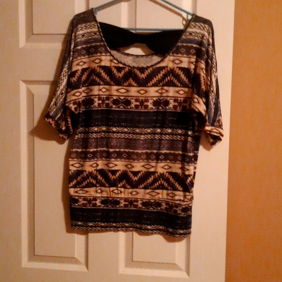 Navajo Print Shirt - Picture 2 of 2